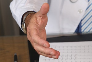 Hand schudden