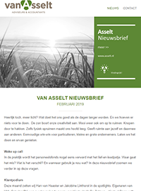 Voorbeeld Plus-Nieuwsbief