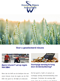Voorbeeld Standaard-Nieuwsbief