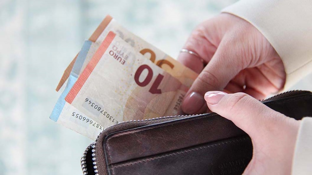 Geld portemonnee
