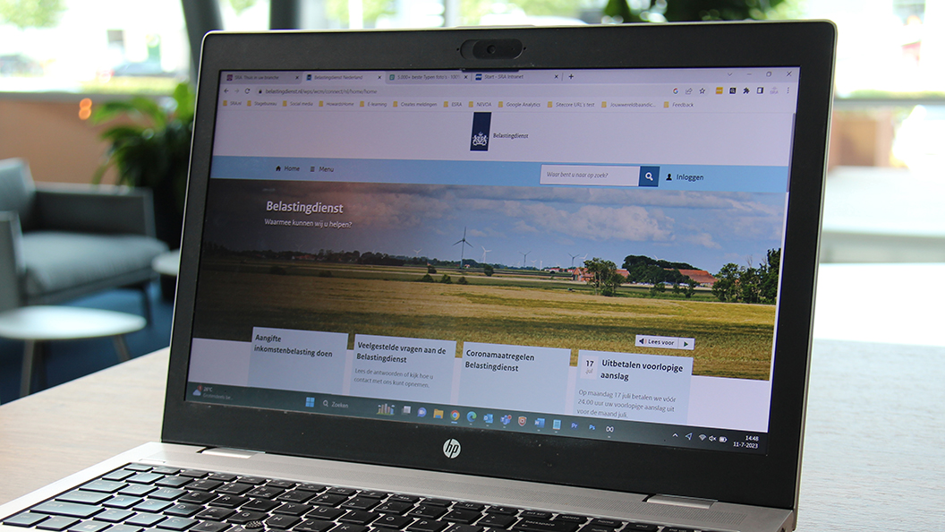 Belastingdienst website