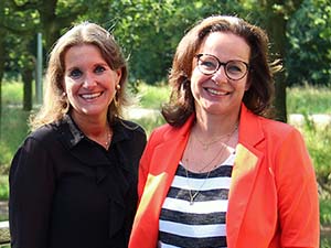 Team Cultuur: Wilma Hosang en Irma Coeymans