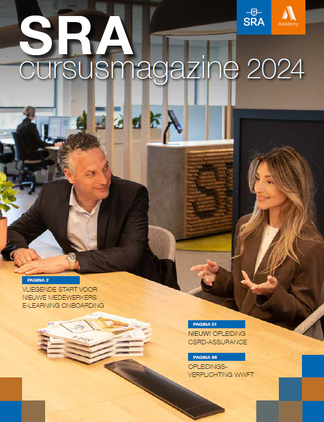 Cover SRA-Cursusmagazine 2024