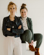 Pamela den Heijer en Roos Bits