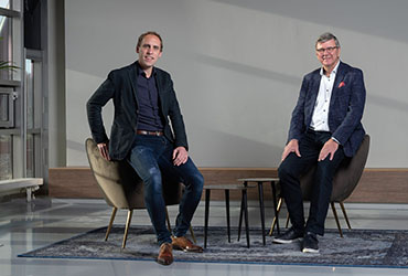 Corjan Aalbregt en Dick Meester