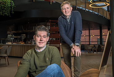 David van der Velden en Marc Burger