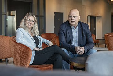 Linda van Dijk en Dries Vinke