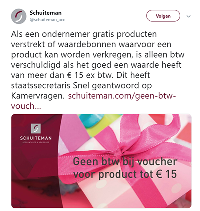 Twitter voorbeeld Nieuwsbank