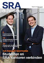 Cover SRAadviseur nummer 1 2019