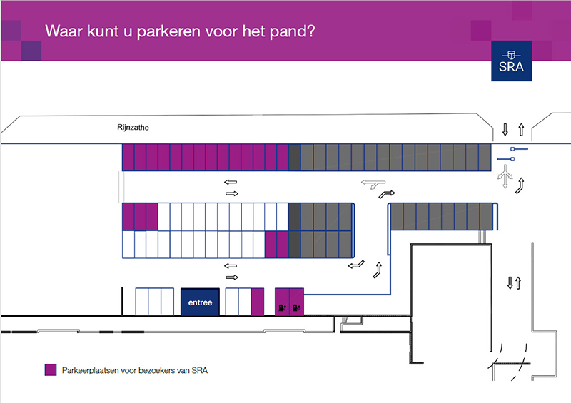 Parkeren bij SRA